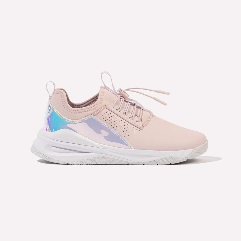 Shop Holographic Sneakers with Hook and Loop Closure Online | Max Bahrain